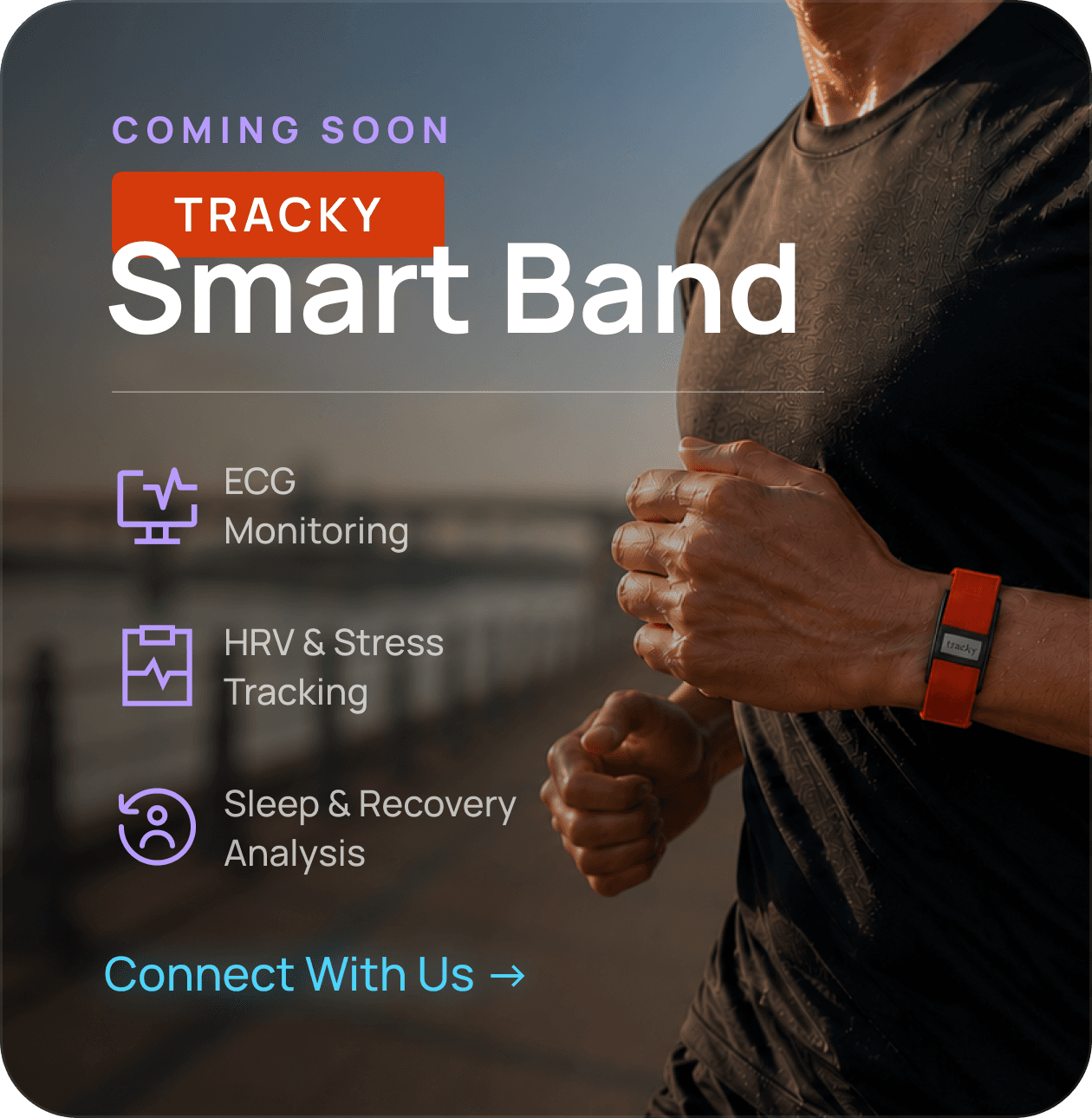 Tracky Smart Band - Coming Soon