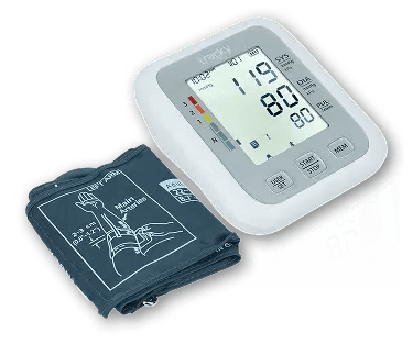 Tracky BP monitor with arm cuff