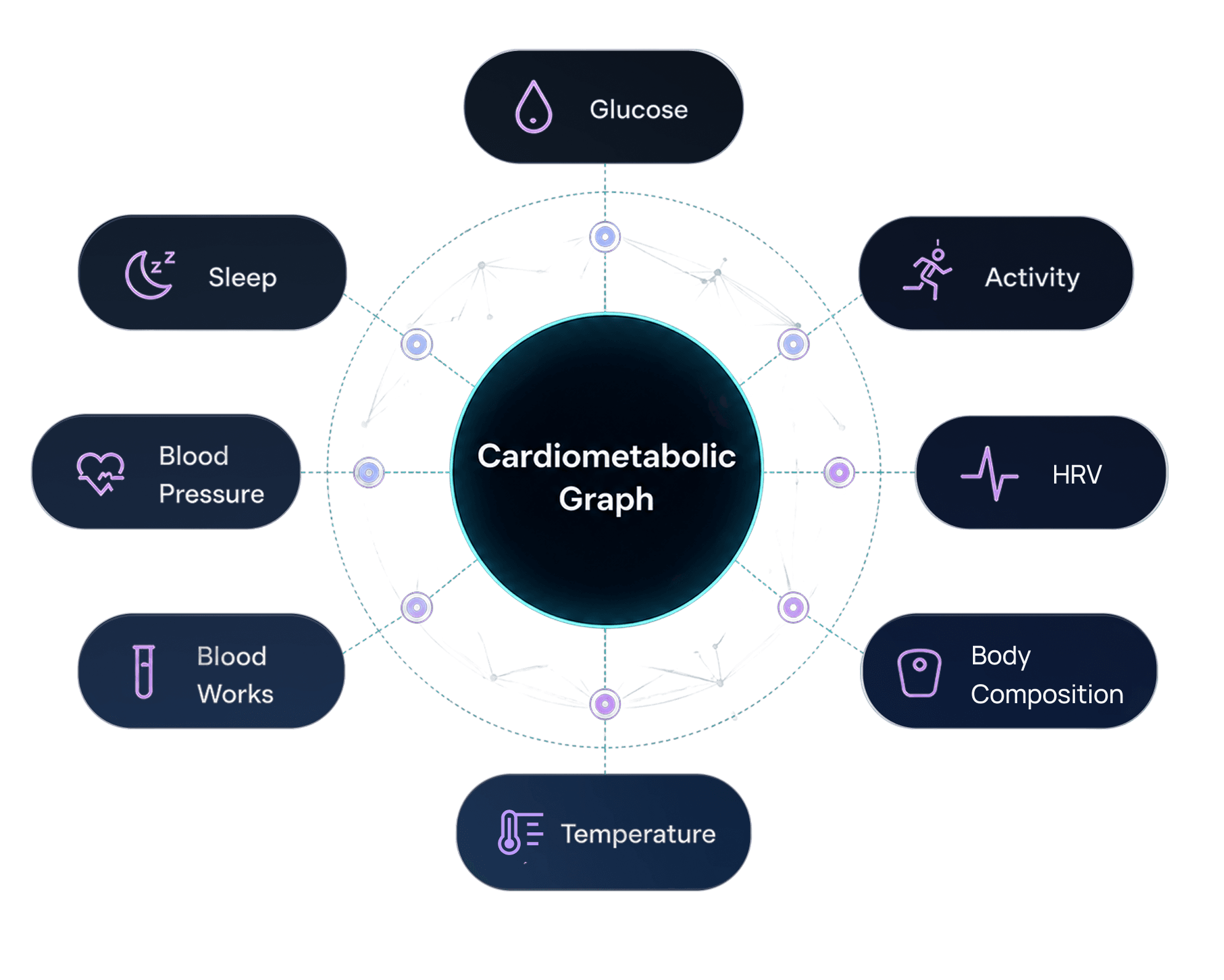 Cardiometabolic Graph Diagram